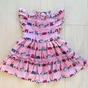 Janie and Jack Paris Ruffle Dress